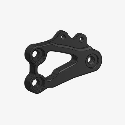 Aluminum plate for S004 left side