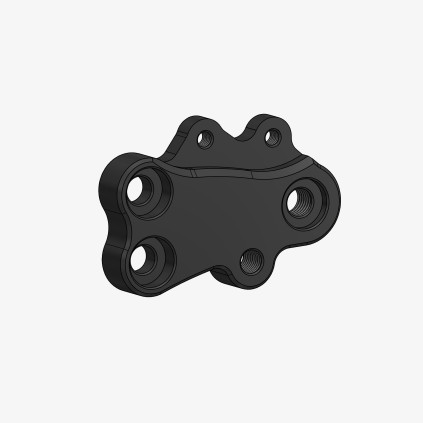 Aluminum plate for D916 - D999 - D1098 - H007 - S001 - S006 - S009 left side