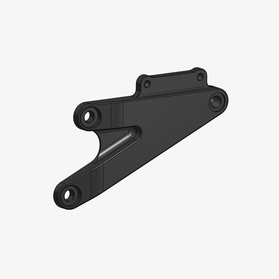 Aluminum plate for H013 left side