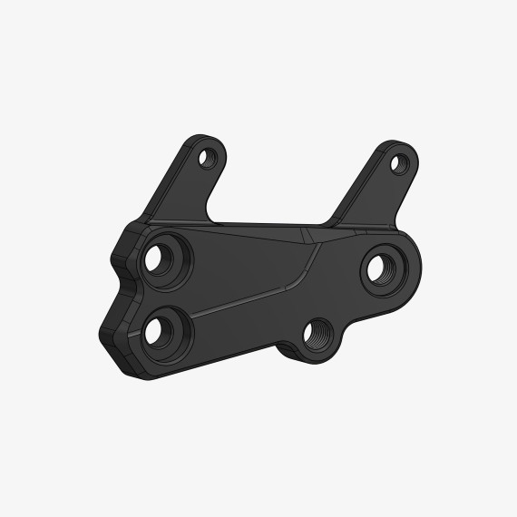 Aluminum plate for K018 - K019 left side