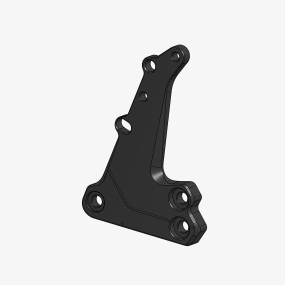 Aluminum plate for K019 right side