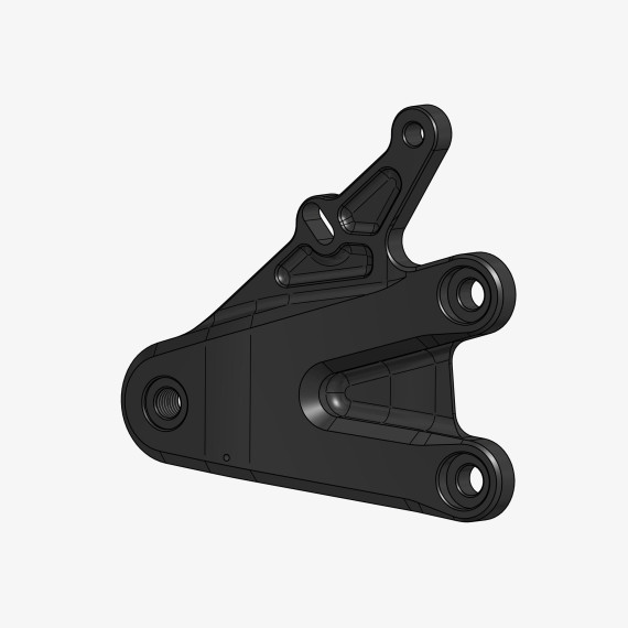Aluminum plate for B007 - B008 - KT05 right side