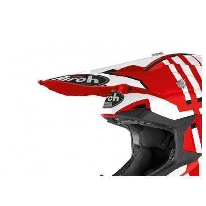 Airoh Wraap Peak Broken red gloss