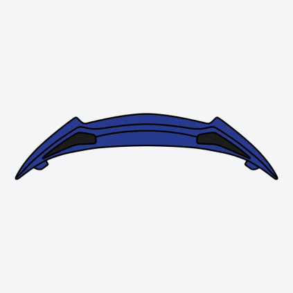 Airoh Rear Spoiler Twist 2.0 Blue matt