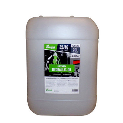 Greentek Hydraulic oil 32/46 HVLP, 20 litres
