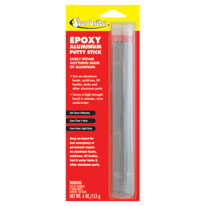 Star brite Epoxy Aluminum Putty Stick