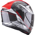 SCORPION Helmet EXO-1400 AIR Carbon Aranea black/red