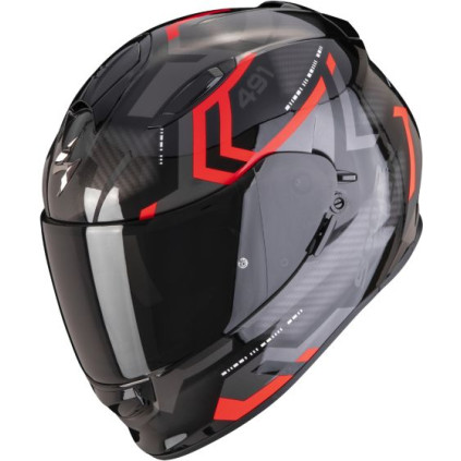 SCORPION Helmet EXO-491 Spin black/red