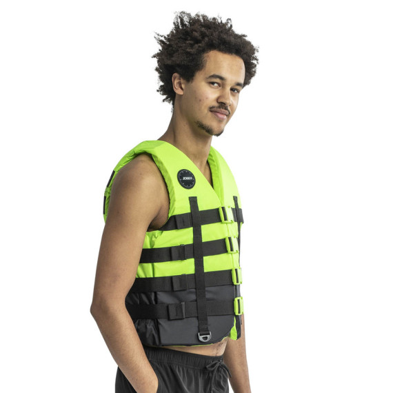 JOBE 4 Buckle vest lime