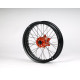 Sixty5 KTM Supermoto Black/Orange wheel set 3.5-17/5.0-17