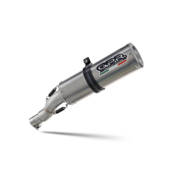 GPR Moto GuzziV85 TT 2021/2023 e5 M3 TITANIUM NATURAL SP