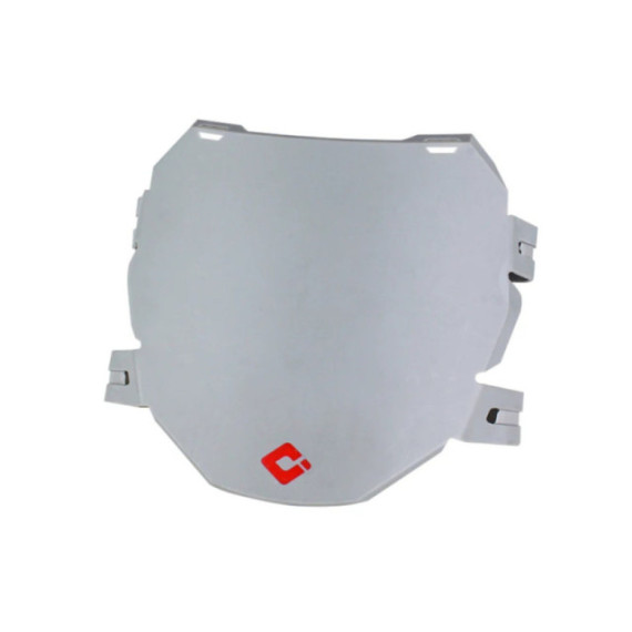 ODI DH E-MTB Number Plate for use with Triple-Crown Forks - Graphite