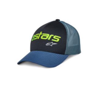 Alpinestars Trucker Hat Vital Black/Blue/Green