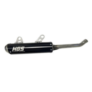 HGS Silencer 2T Racing KTM65 TC65 MC65 16-23 Black