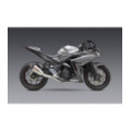 Yoshimura YZF-R3 15-21 Race AT2 Stainless Full Exhaust, w/ Stainless Muffler