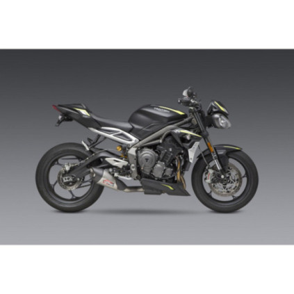 Yoshimura Slip-On Triumph Street Triple 18-20 AT2 So Ss-Cf Works F