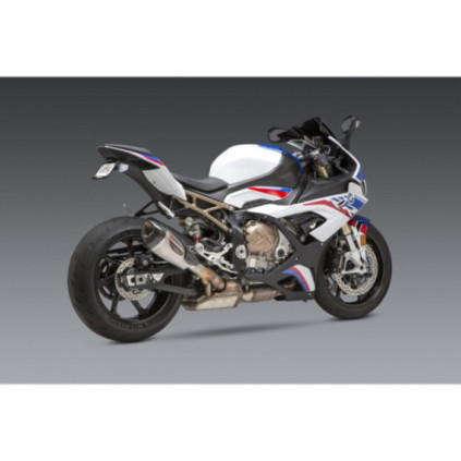 Yoshimura Slip-On Bmw S1000Rr 2020 Street Alpha T So Ti-Ti-Cf Works Finish