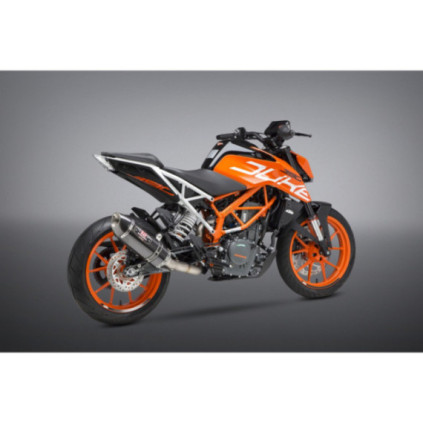 Yoshimura 3/4 System Exhaust Ktm 390 Duke 17-19/ Rc390 17-19 Race R-77 3Qtr Ti-C