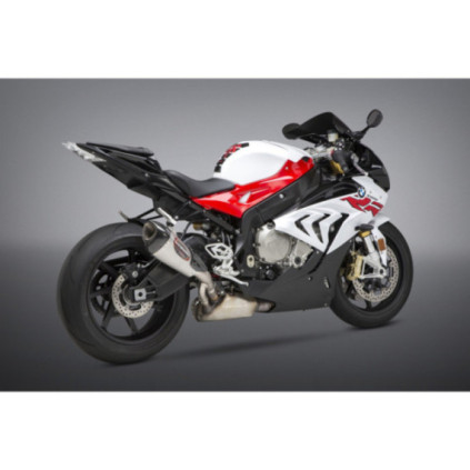 Yoshimura Slip-On Bmw S1000Rr 17-19 Street Alpha T So Ti-Ti-Cf Works Finish