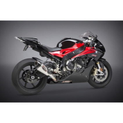 Yoshimura Slip-On Bmw S1000Rr 2015-16 Street Alpha T So Ti-Ti-Cf Works Finish