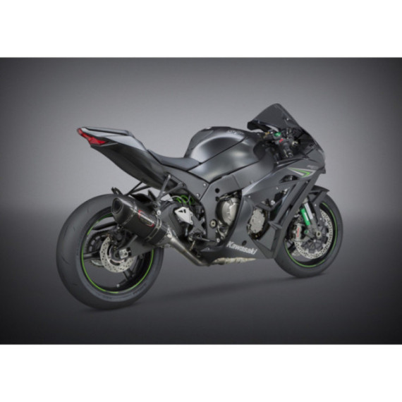 Yoshimura 3/4 System Exhaust Kawasaki Zx-10R/Rr 2016-20 Race Alpha 3Qtr Ti-Cf-Cf