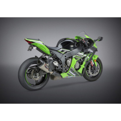 Yoshimura Slip-On Kawasaki Zx-10R/Rr 2012-20 Street Alpha T So Ti-Ti-Cf Works Fi