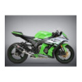 Yoshimura 3/4 System Exhaust Kawasaki Zx-10R 2011-15 Race R-77 3Qtr Ss-Cf-Cf