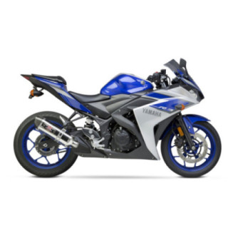 Yoshimura Slip-On Yamaha Yzf-R3 2015-19 Signature R-77 So Ss-Ss-Cf