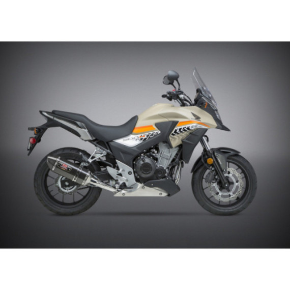 Yoshimura Full System Honda Cb500X 2013-16/Cbr500R/Cb500F 2013-15 Race R-77 Fs S