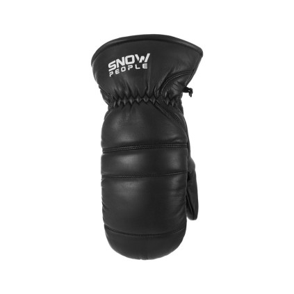 Snowpeople Mitten Full leather Junior Black