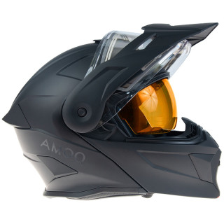 AMOQ Ballast Electric visor Helmet Blackout