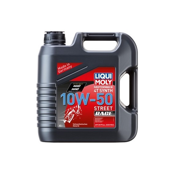 LIQUI MOLY MC 4T SYNTH 10W-50 STREET RACE 4 L